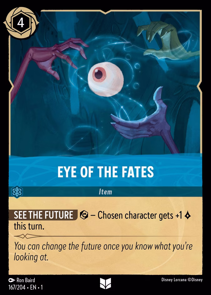 Eye of the Fates 1-167 Lorcana card