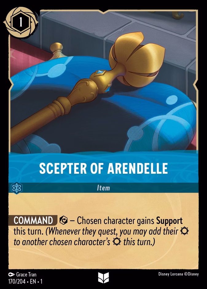 Scepter of Arendelle 1-170 Lorcana card