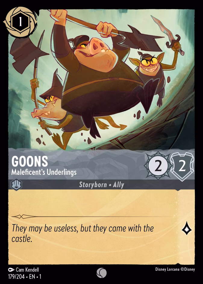 Goons - Maleficent's Underlings 1-179 Lorcana card