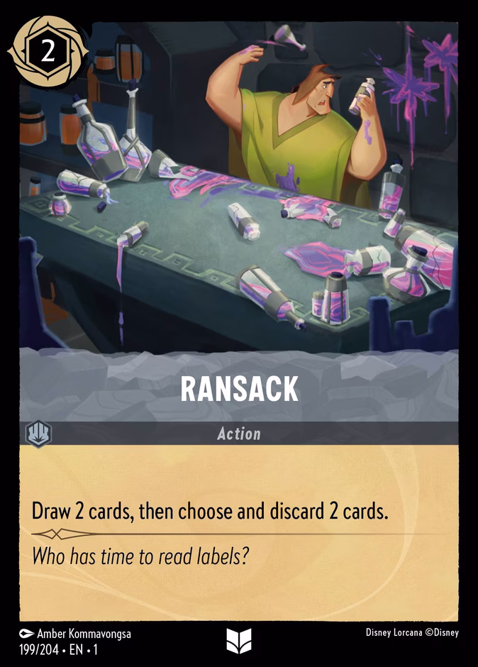 Ransack 1-199 Lorcana card