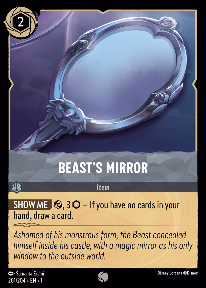 Beast's Mirror 1-201 Lorcana card