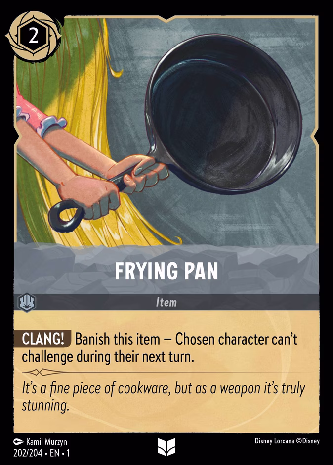 Frying Pan 1-202 Lorcana card