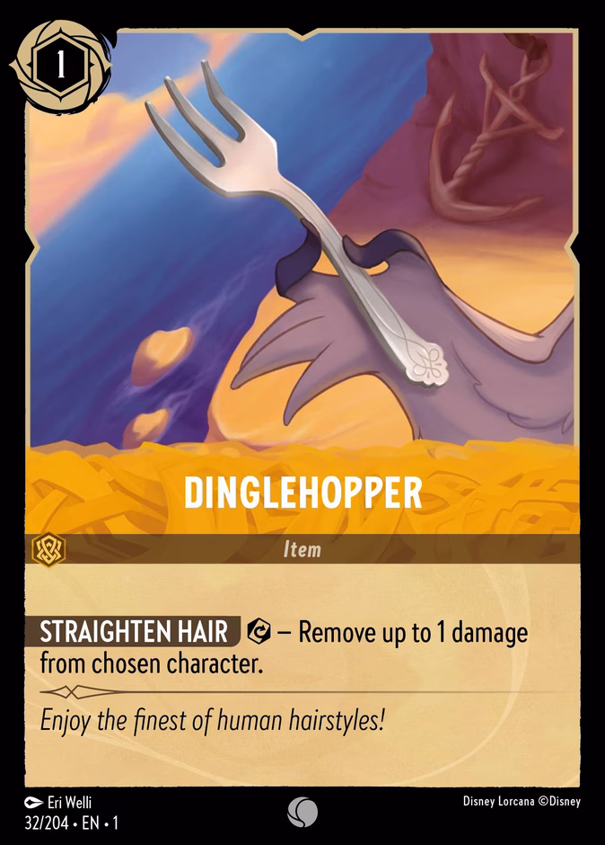 Dinglehopper 1-32 Lorcana card