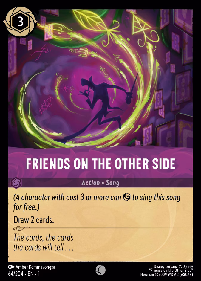 Friends on the Other Side 1-64 Lorcana card