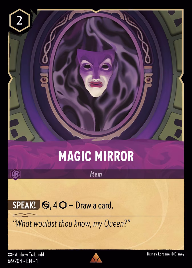 Magic Mirror 1-66 Lorcana card