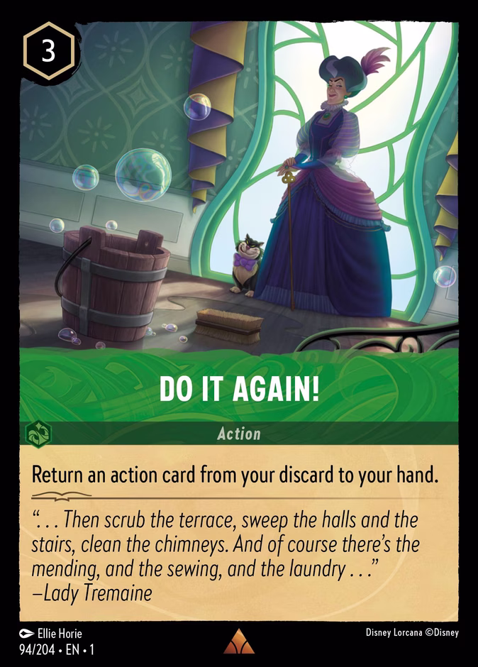 Do It Again! 1-94 Lorcana card