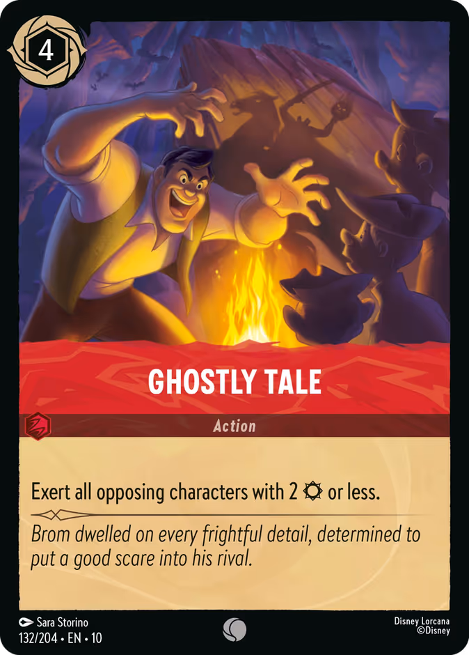 Ghostly Tale 10-132 Lorcana card