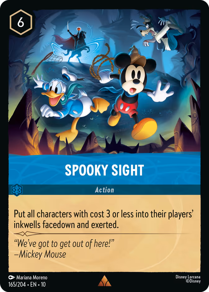 Spooky Sight 10-165 Lorcana card