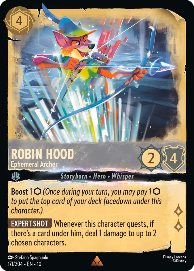 Robin Hood - Ephemeral Archer 10-171 Lorcana card