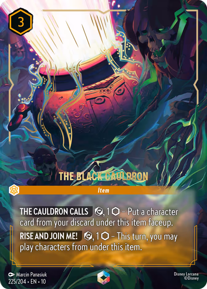 The Black Cauldron 10-225 Lorcana card