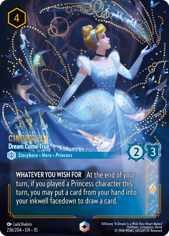 Cinderella - Dream Come True 10-236 Lorcana card