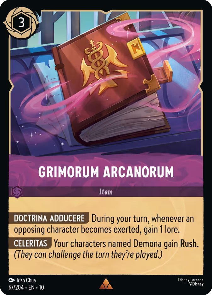 Grimorum Arcanorum 10-67 Lorcana card