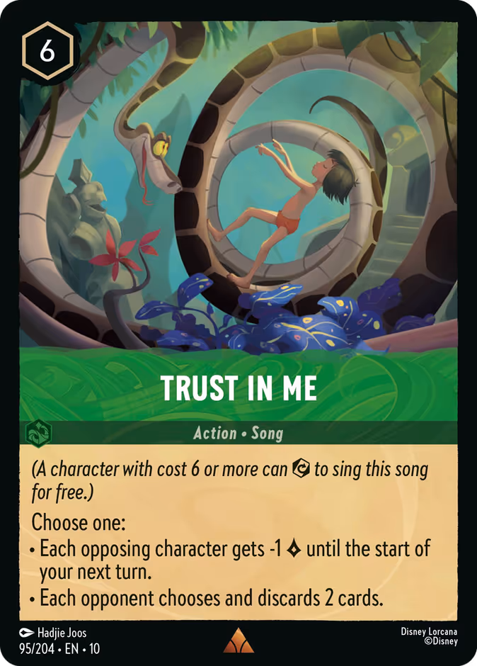 Trust In Me 10-95 Lorcana card