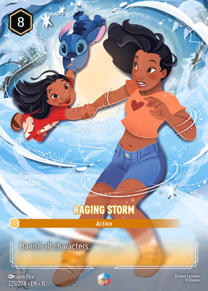 Raging Storm 11-225 Lorcana card