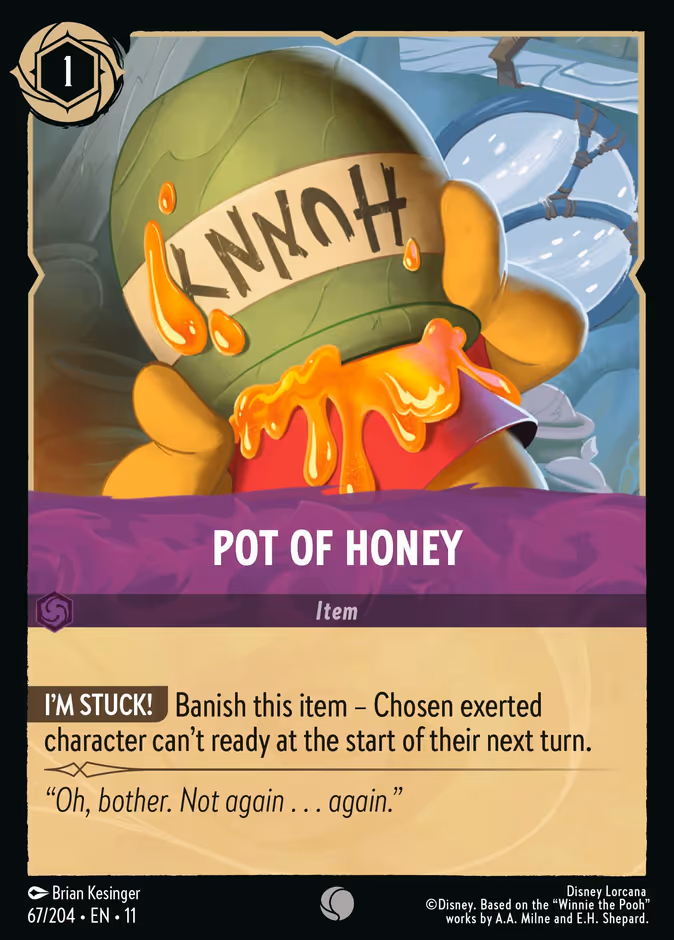 Pot of Honey 11-67 Lorcana card