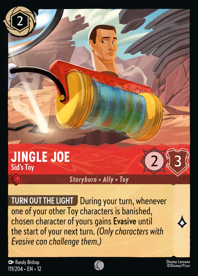 Jingle Joe - Sid's Toy 12-111 Lorcana card