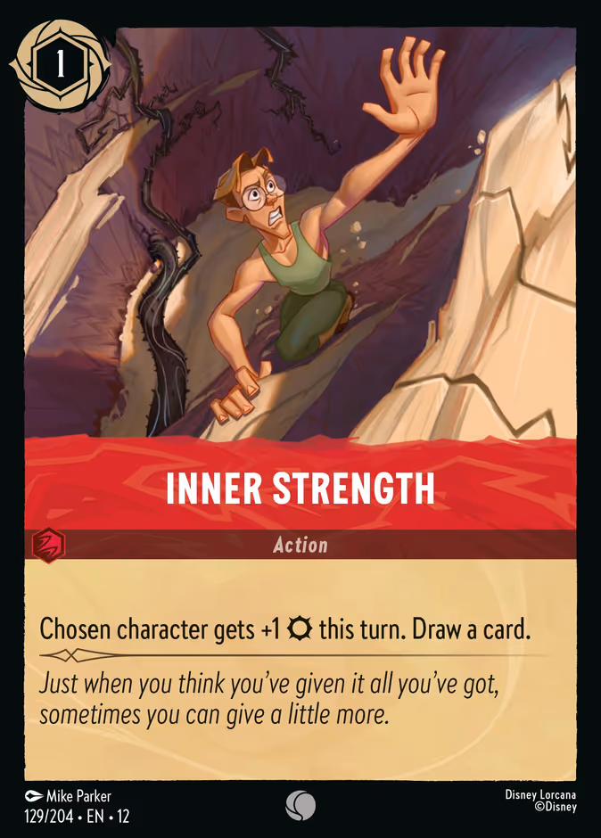 Inner Strength 12-129 Lorcana card