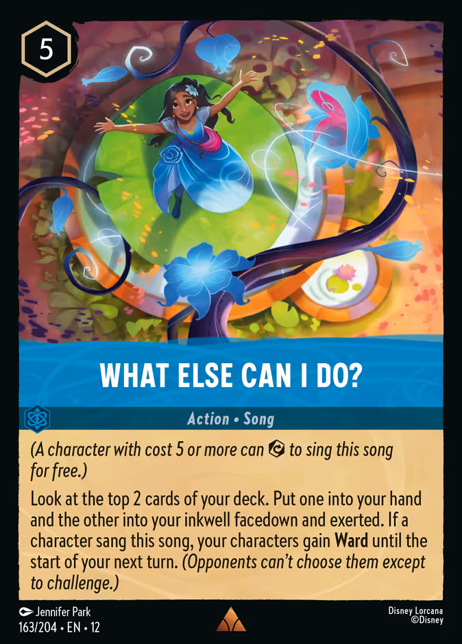 What Else Can I Do? 12-163 Lorcana card