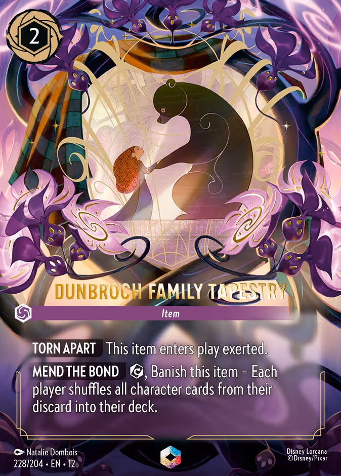 DunBroch Family Tapestry 12-228 Lorcana card