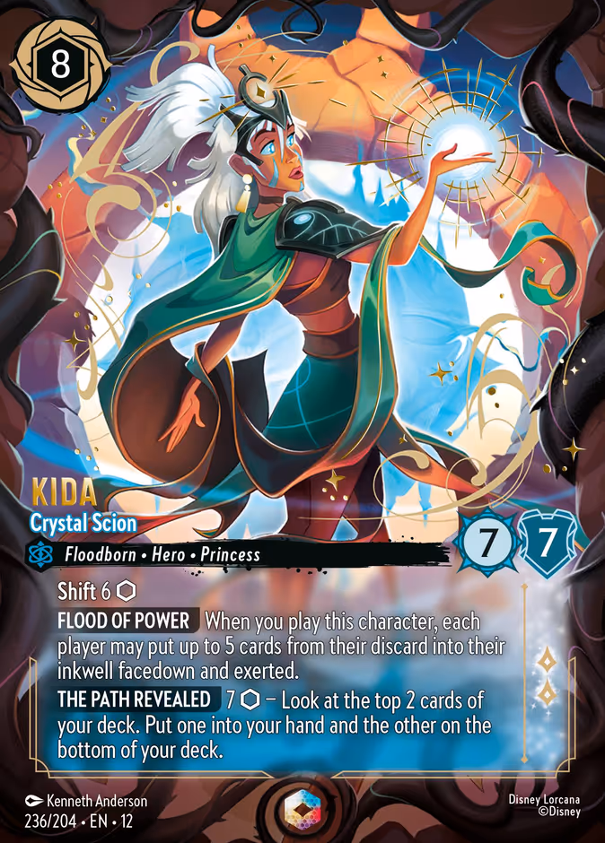 Kida - Crystal Scion 12-236 Lorcana card