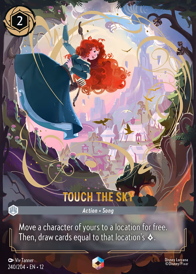 Touch the Sky 12-240 Lorcana card