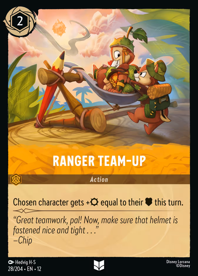 Ranger Team-Up 12-28 Lorcana card
