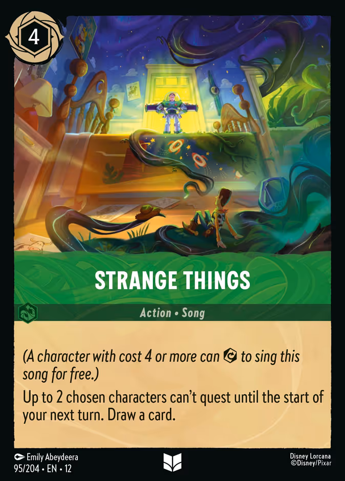 Strange Things 12-95 Lorcana card