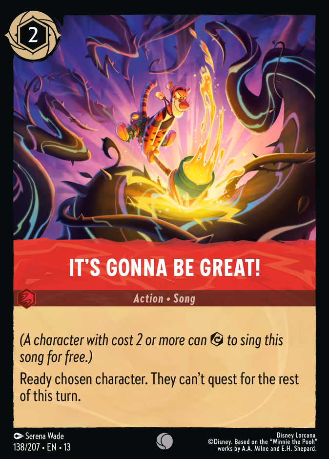 It's Gonna Be Great! 13-138 Lorcana card