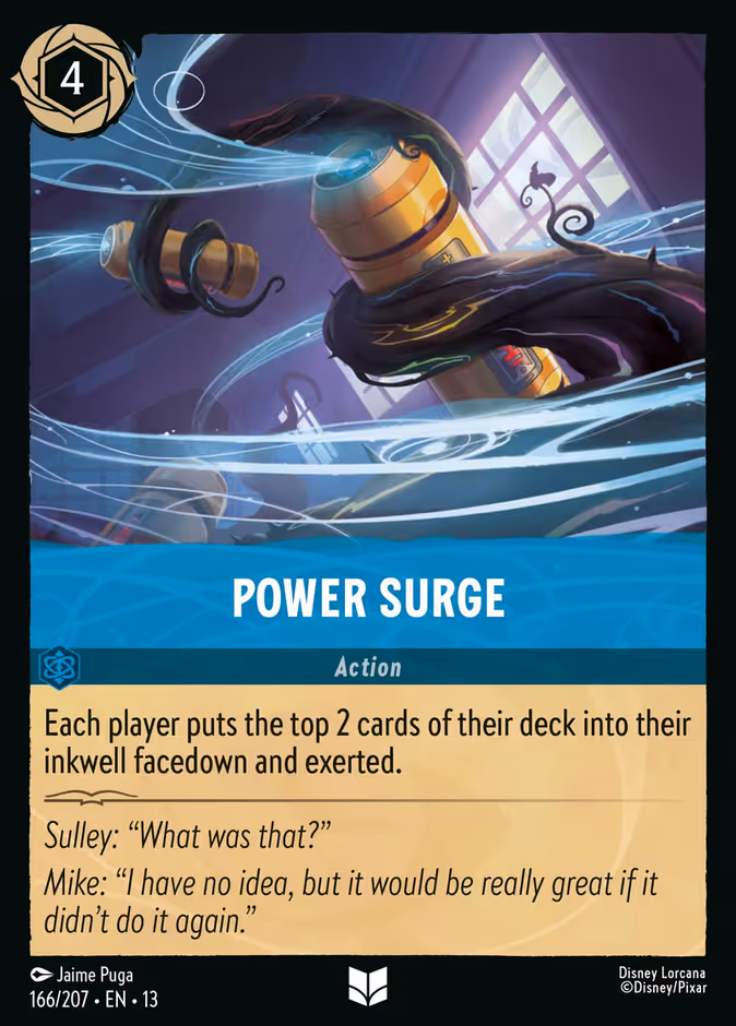 Power Surge 13-166 Lorcana card
