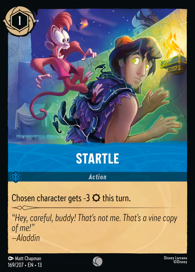 Startle 13-169 Lorcana card