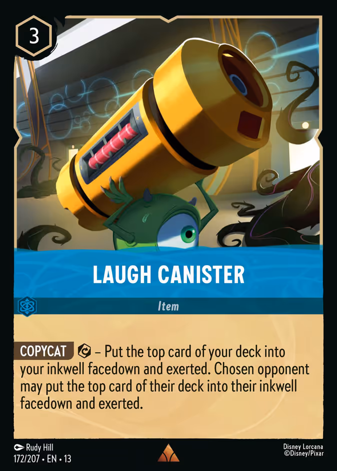 Laugh Canister 13-172 Lorcana card