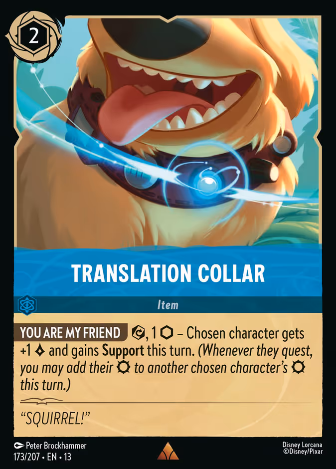 Translation Collar 13-173 Lorcana card