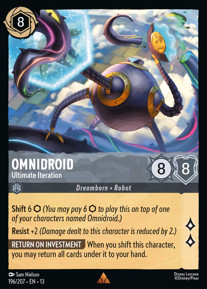 Omnidroid - Ultimate Iteration 13-196 Lorcana card