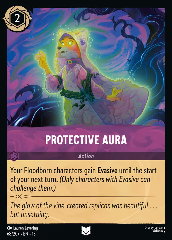 Protective Aura 13-68 Lorcana card