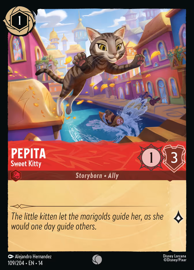 Pepita - Sweet Kitty 14-109 Lorcana card