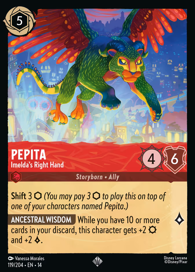 Pepita - Imelda's Right Hand 14-119 Lorcana card