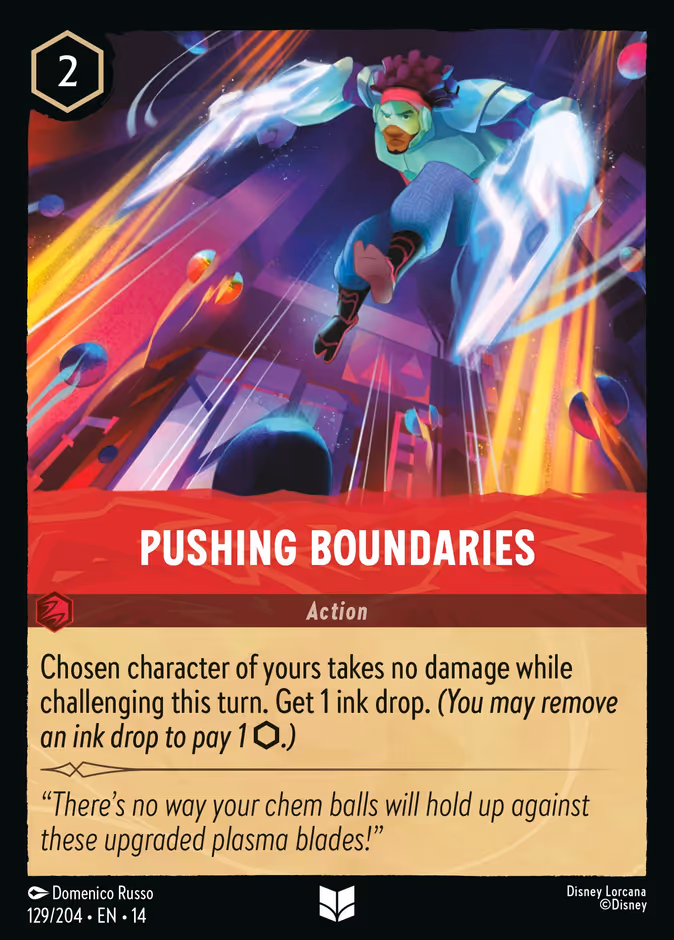 Pushing Boundaries 14-129 Lorcana card