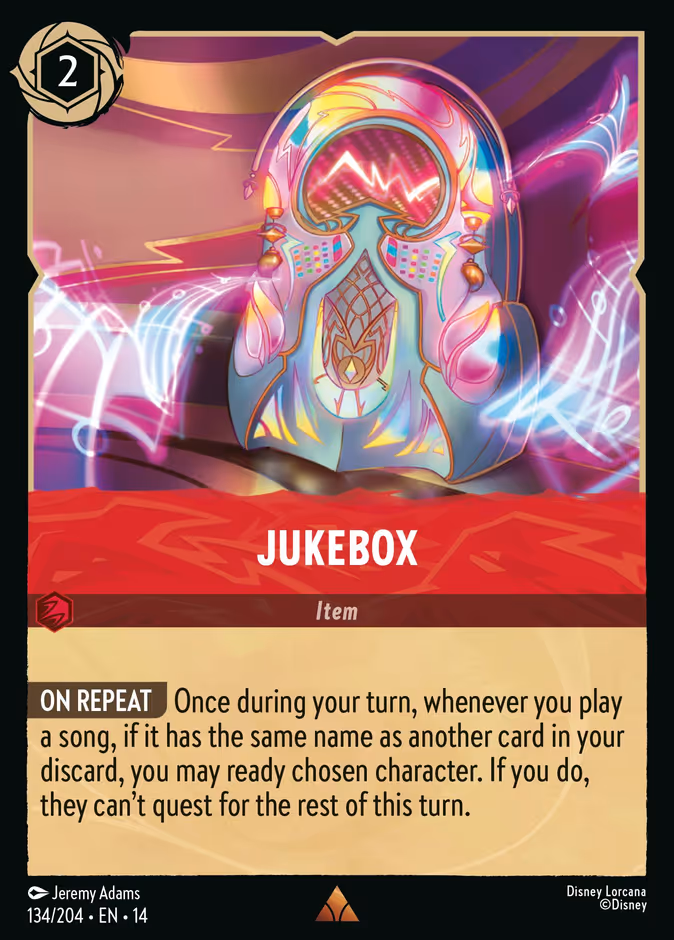 Jukebox 14-134 Lorcana card