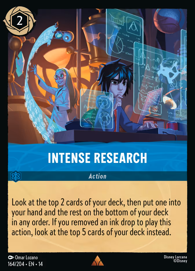 Intense Research 14-164 Lorcana card
