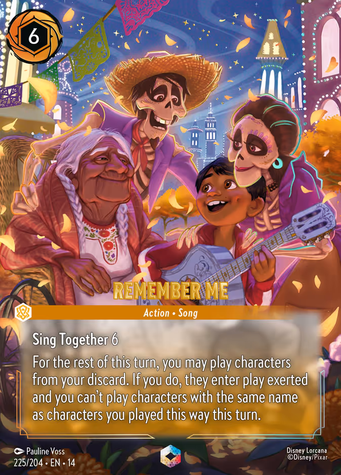Remember Me 14-225 Lorcana card