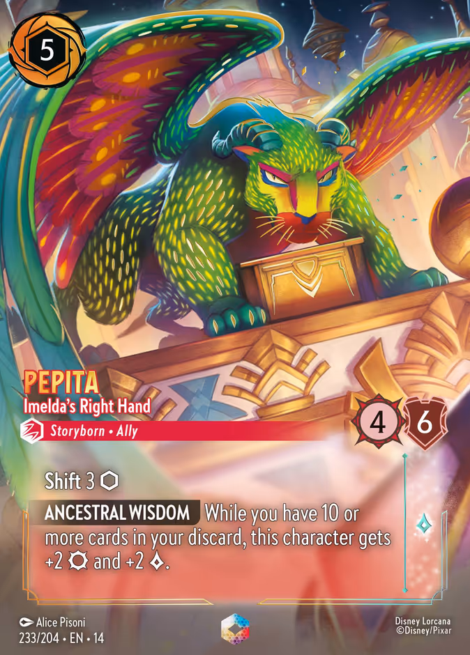 Pepita - Imelda's Right Hand 14-233 Lorcana card
