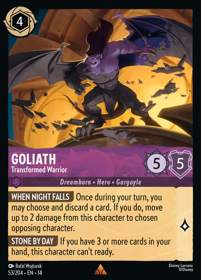 Goliath - Transformed Warrior 14-53 Lorcana card