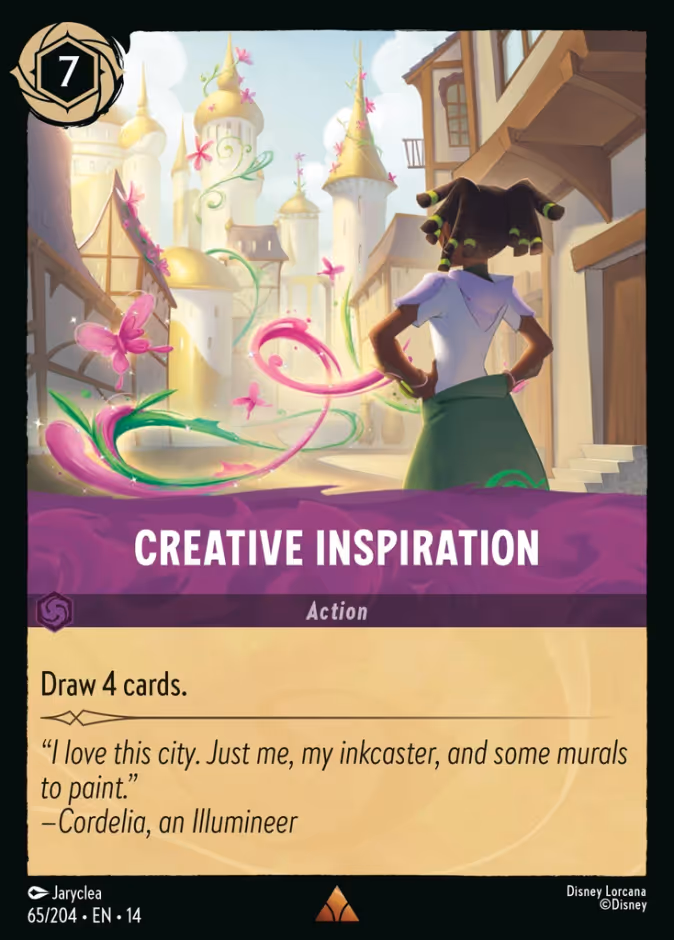 Creative Inspiration 14-65 Lorcana card