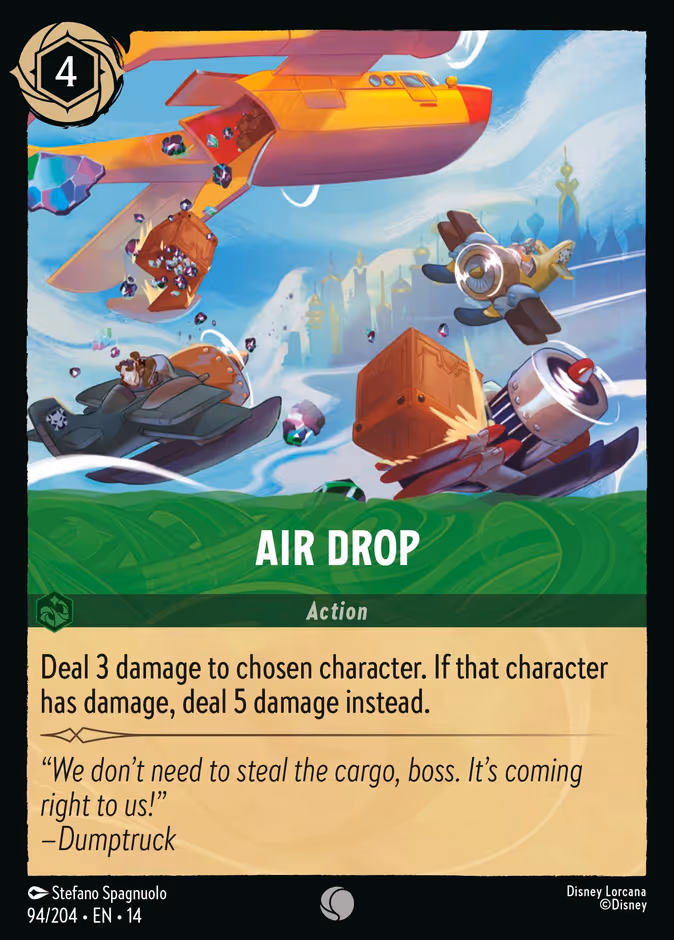 Air Drop 14-94 Lorcana card