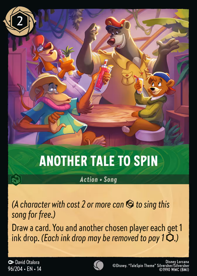 Another Tale to Spin 14-96 Lorcana card