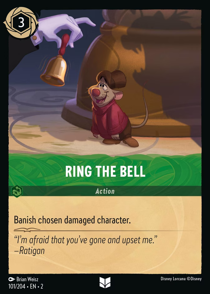 Ring the Bell 2-101 Lorcana card