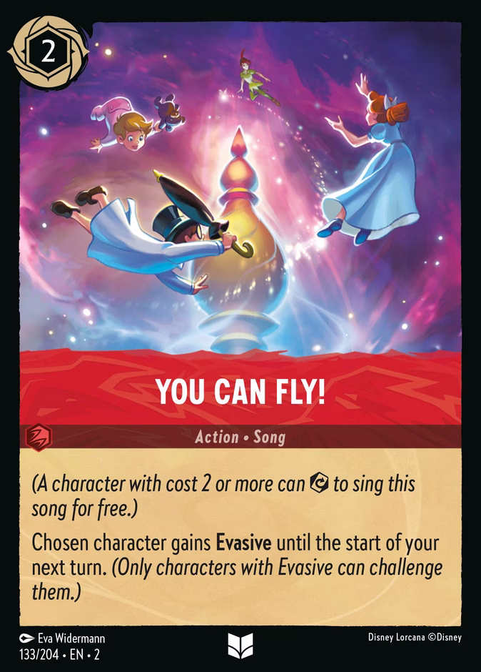 You Can Fly! 2-133 Lorcana card