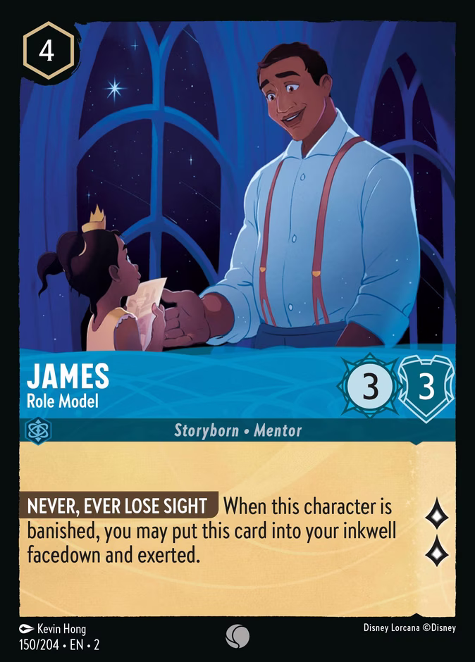 James - Role Model 2-150 Lorcana card