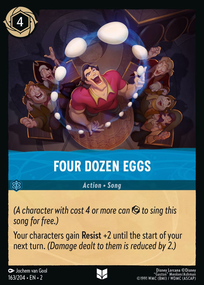 Four Dozen Eggs 2-163 Lorcana card