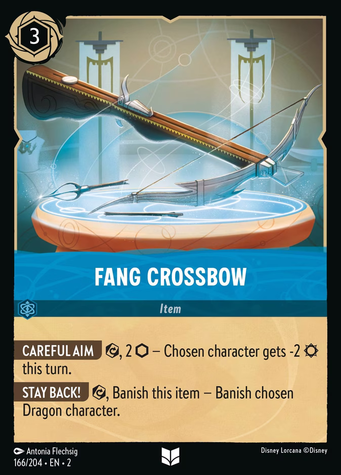 Fang Crossbow 2-166 Lorcana card
